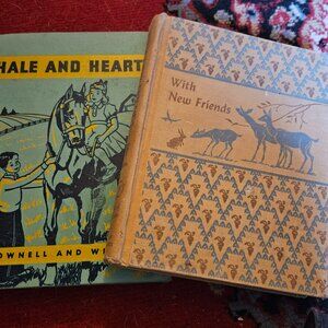two vintage books great condition